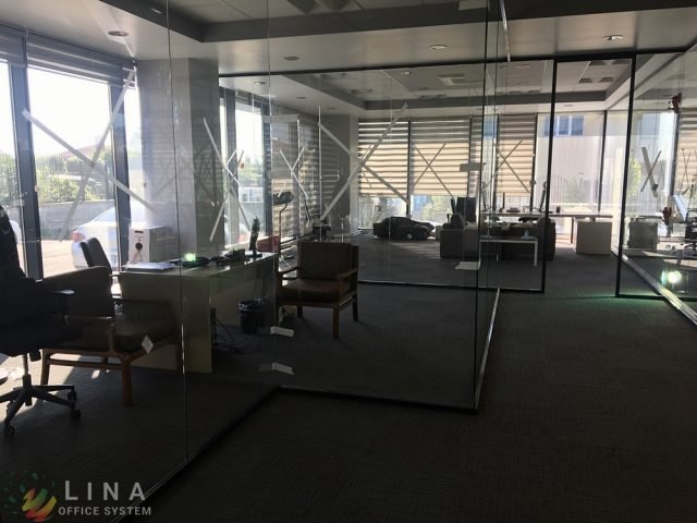 açık ofis cam bölme