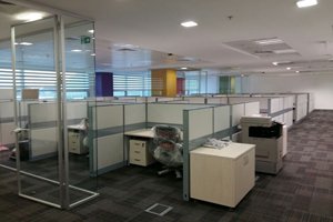 açık alçak ofis bölme separatör sistemleri